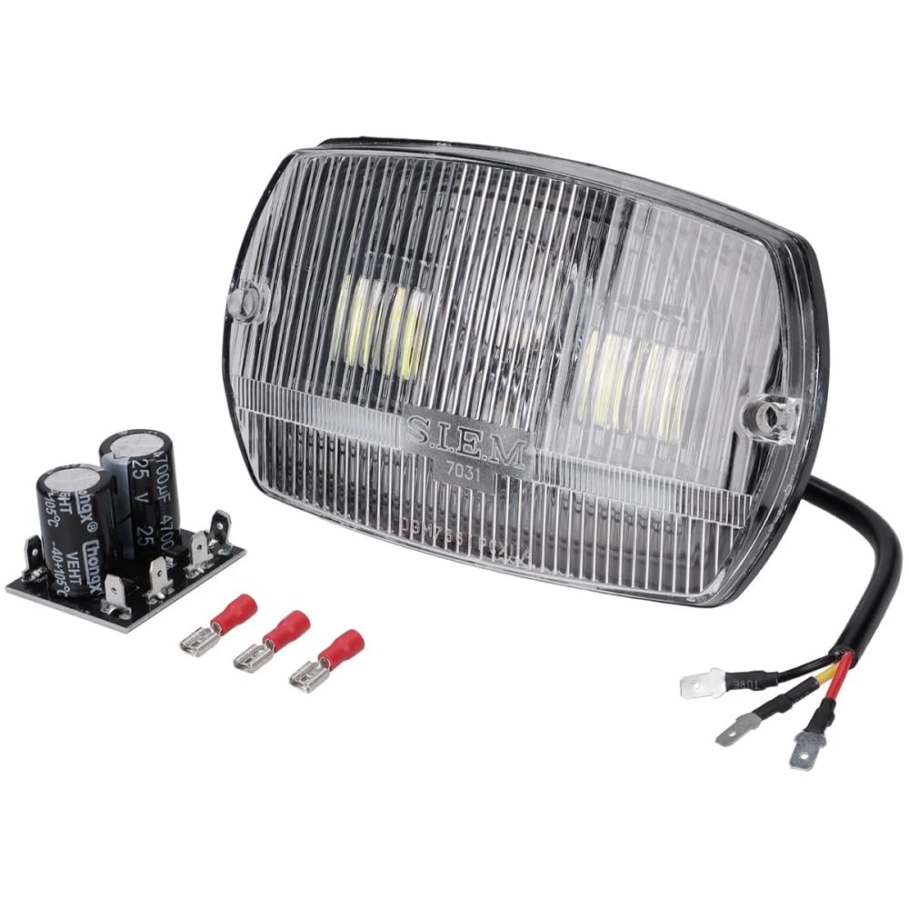 FARO FANALE COMPLETO ANTERIORE S I E M LED COMPATIBILE CON V.E.S.P.A 50 SPECIAL