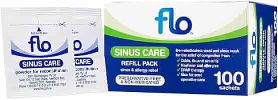 Flo Sinus Care Refill 100-Sachets : Amazon.com.au: Health