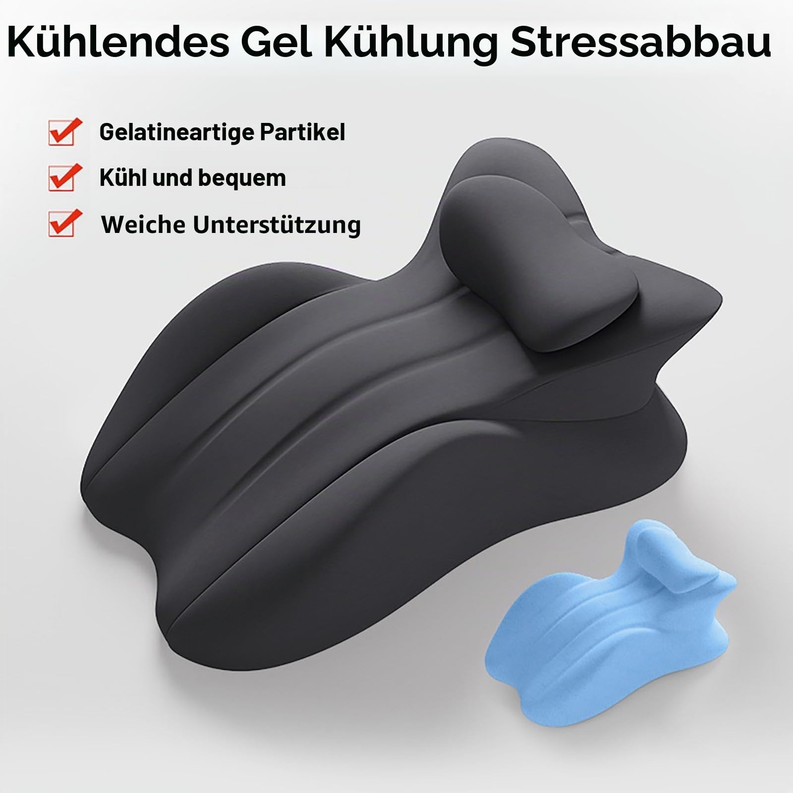 Generisch Sex Kissen für die Paare, Sweet Spot Kissen, Keilkissen Zum Schlafen, Gesäßkissen für Paare, Weiches Keilkissen mit Memory Foam und Stützfunktion, Ideal zum Sitzen und Liegen