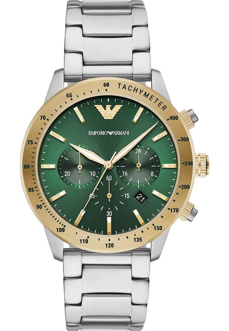 Emporio Armani men's quartz chronograph with bracelet Mario Ar11454
