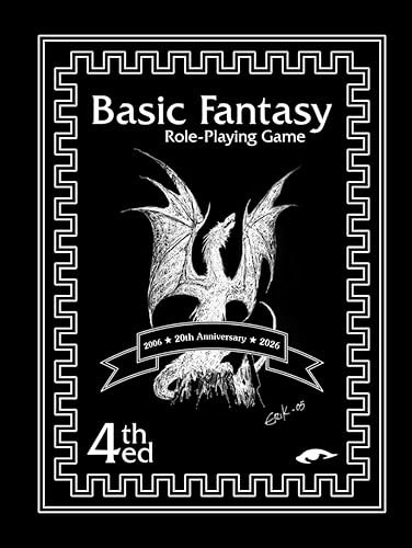 20th Anniversary Basic Fantasy RPG Core Rules 4thEd