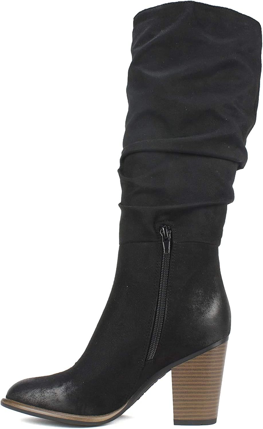 WHITE MOUNTAIN Shoes TRUNELL Women's Boot, BLACK/FABRIC, 11 M