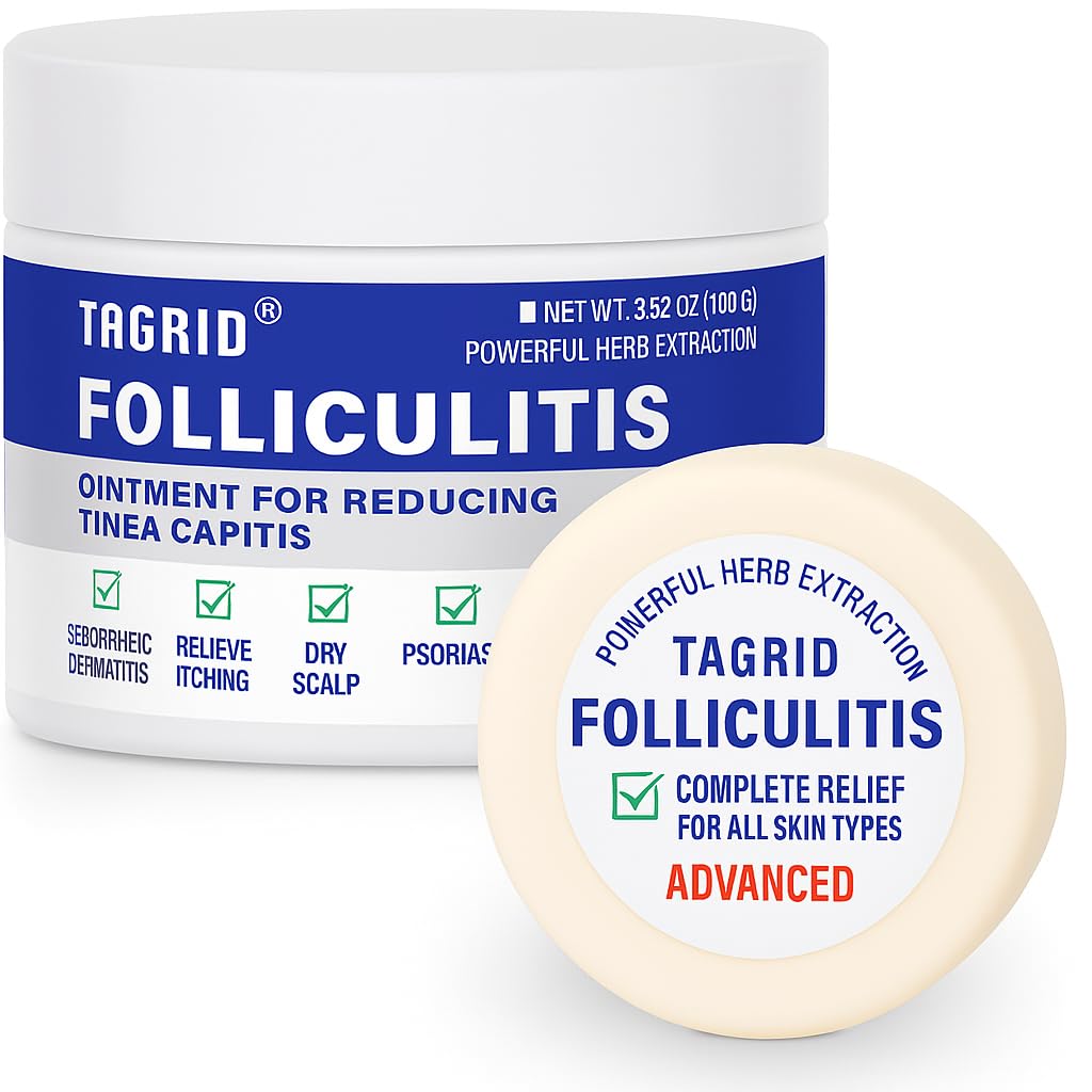 Folliculitis Cream & Folliculitis Soap – 2-In-1 Folliculitis Treatment, Folliculitis Set for Scalp, Face & Body – Soothing Care for Ingrown Hair, Redness & Irritation – Ultimate Duo 90g