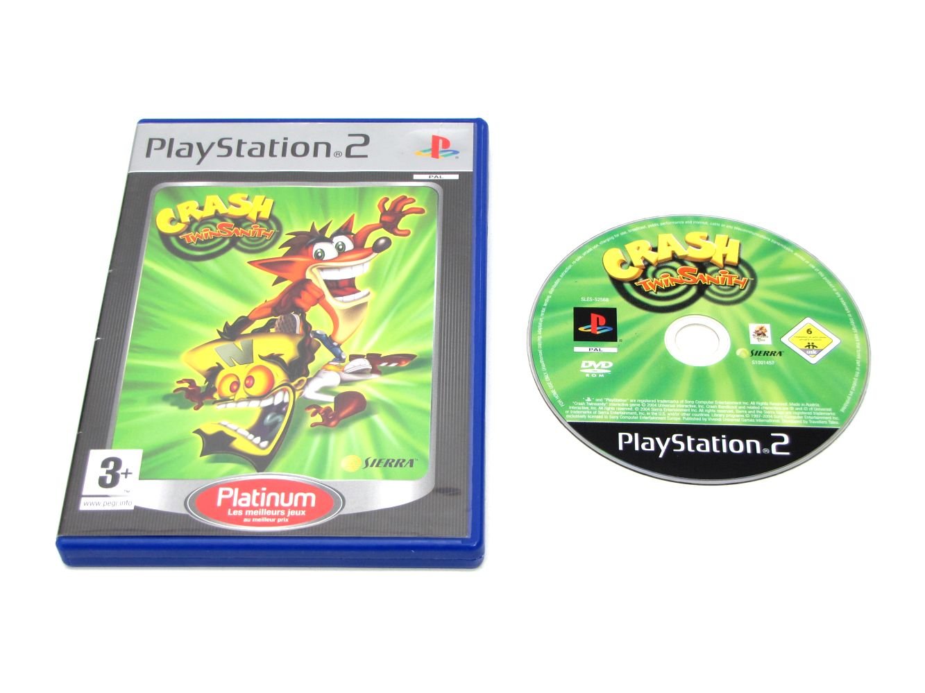 Crash Twinsanity jeu vidéo rétro pour console PS2 - 3