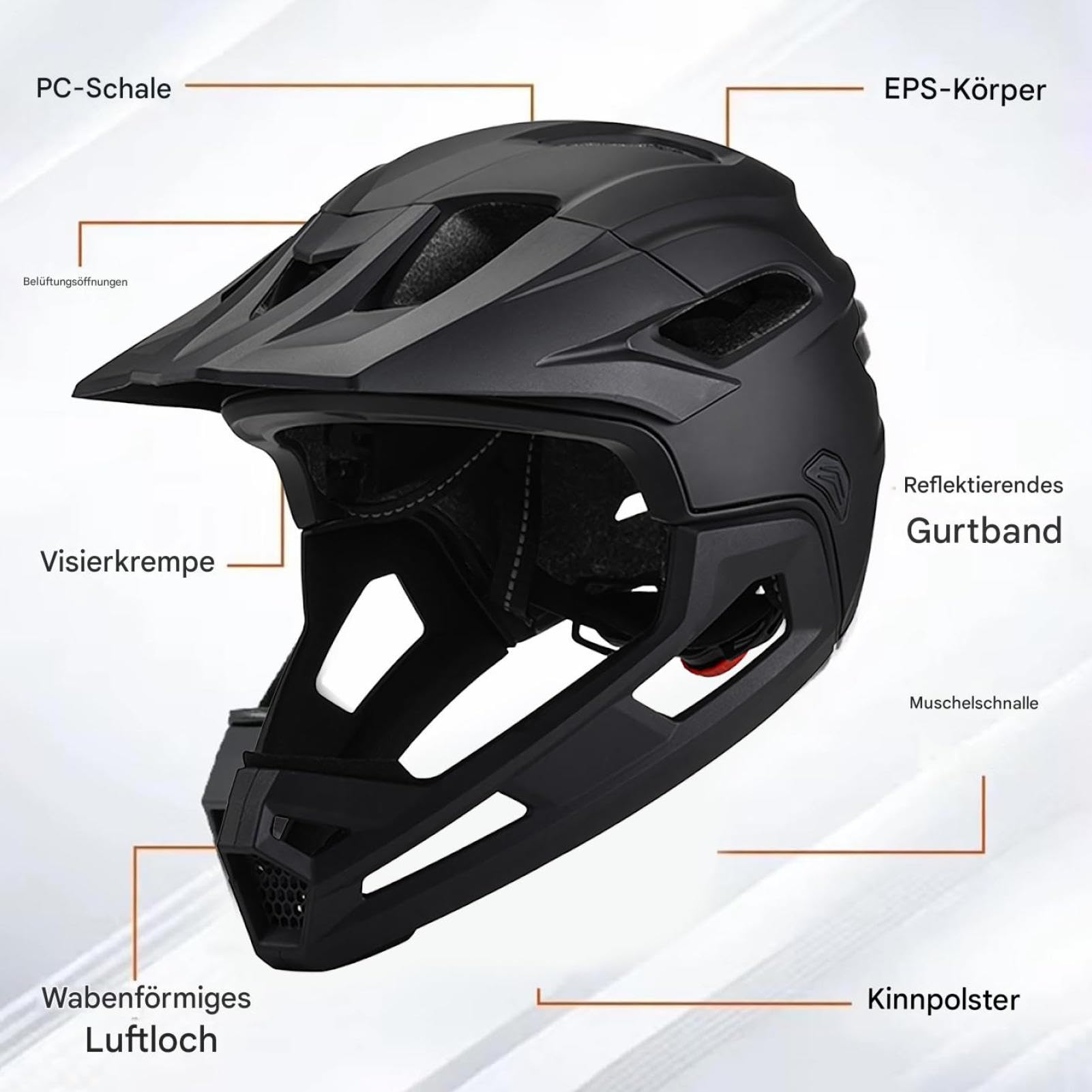 Mountainbike-Helm Schutzausrüstung Für Leichten Sport, Fahrrad- Und | Fahrradhelme Für Männer Und Frauen Radfahren, Reiten, Biken, Scooter, Skateboard, Zubehör, Elektroroller, Rollsch