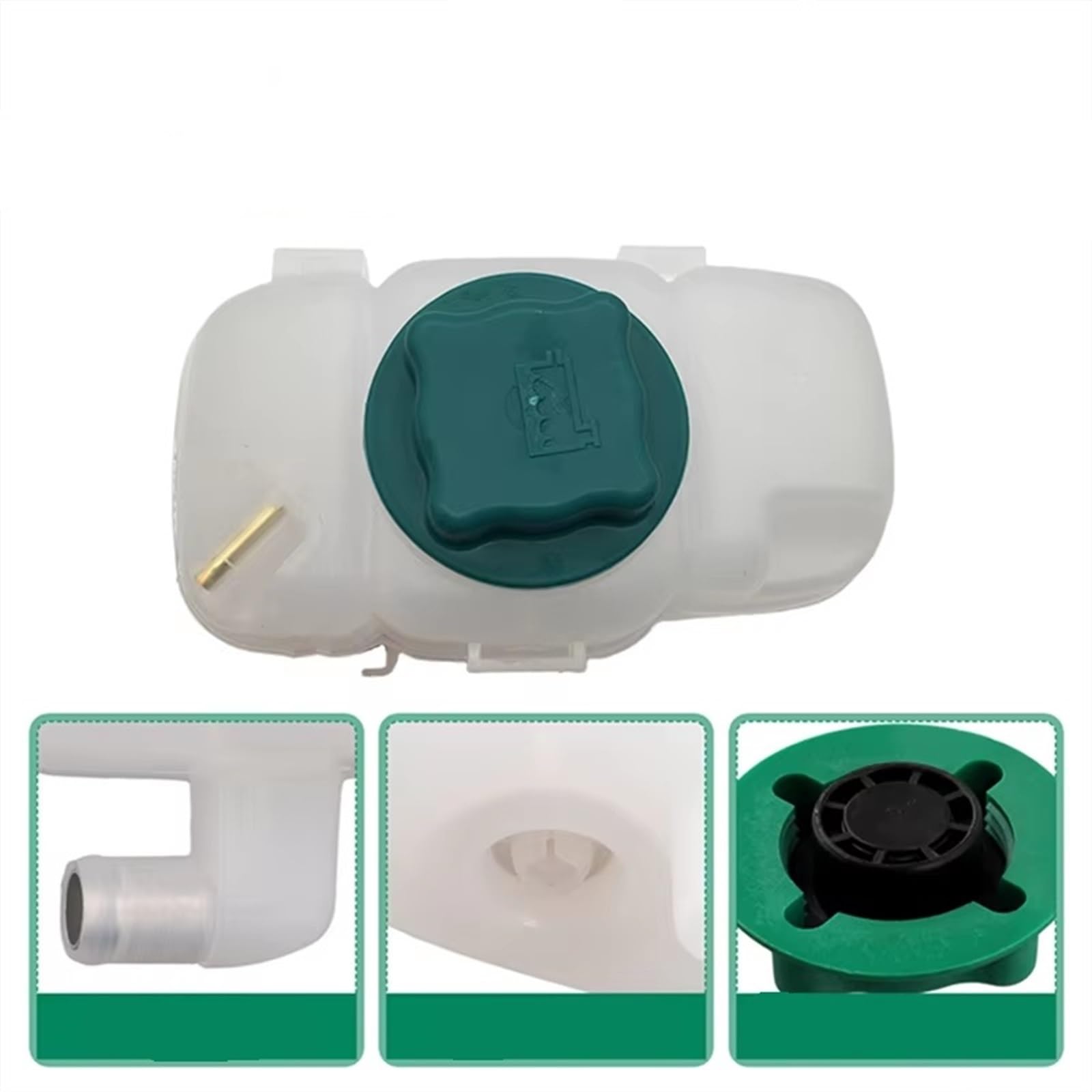 Vaschetta espansione Compatibile Con Volvo Per XC90 XC70 V70 S80 S60 2001 2002 2003 2004 2005 2006 Serbatoio Espansione Liquido Raffreddamento Motore Tappo