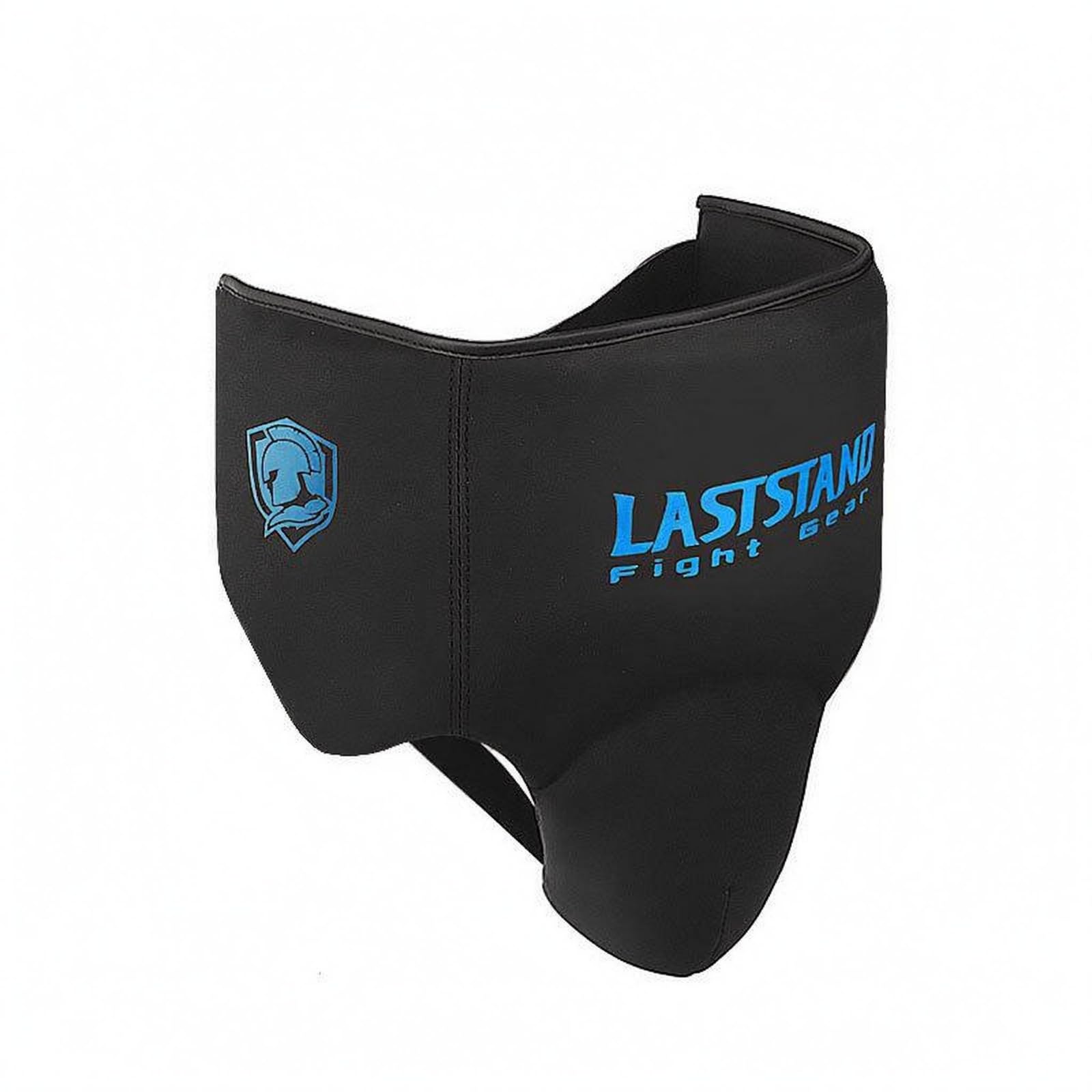 Harilla Coquille Athlétique Protecteur d'Aine Garde d'Aine Coque de Protection Sangle Arrière Élastique Réglage Rapide Maintien Constant Extérieur Lisse , Noir Et Bleu