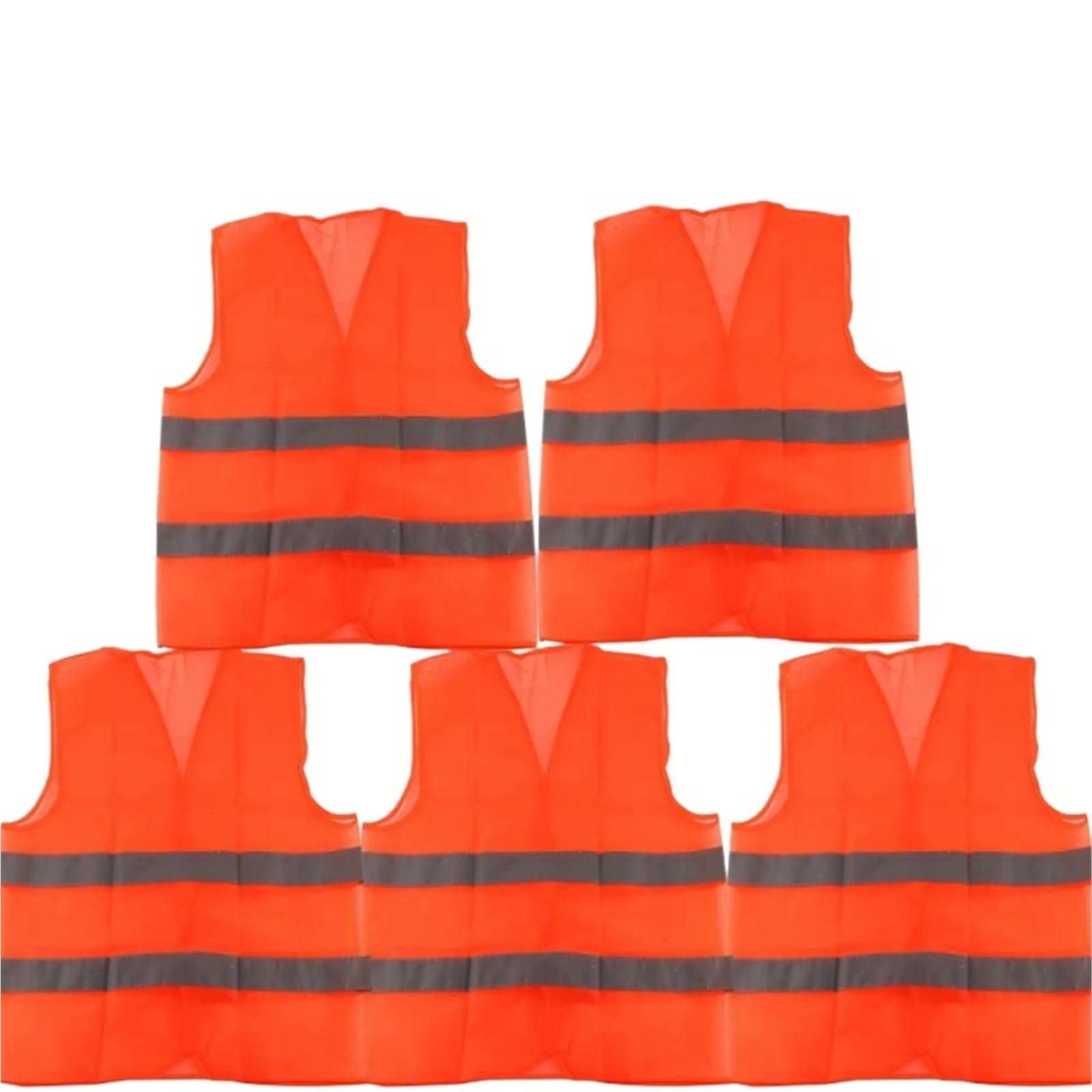 Gilet riflettente in fibra di poliestere