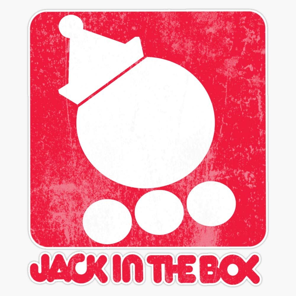 Amazon.com - Jack in The Box (Old School) Sticker Vinyl Bumper