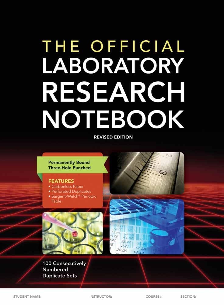 The Official Laboratory Research Notebook (100 duplicate sets) Jones