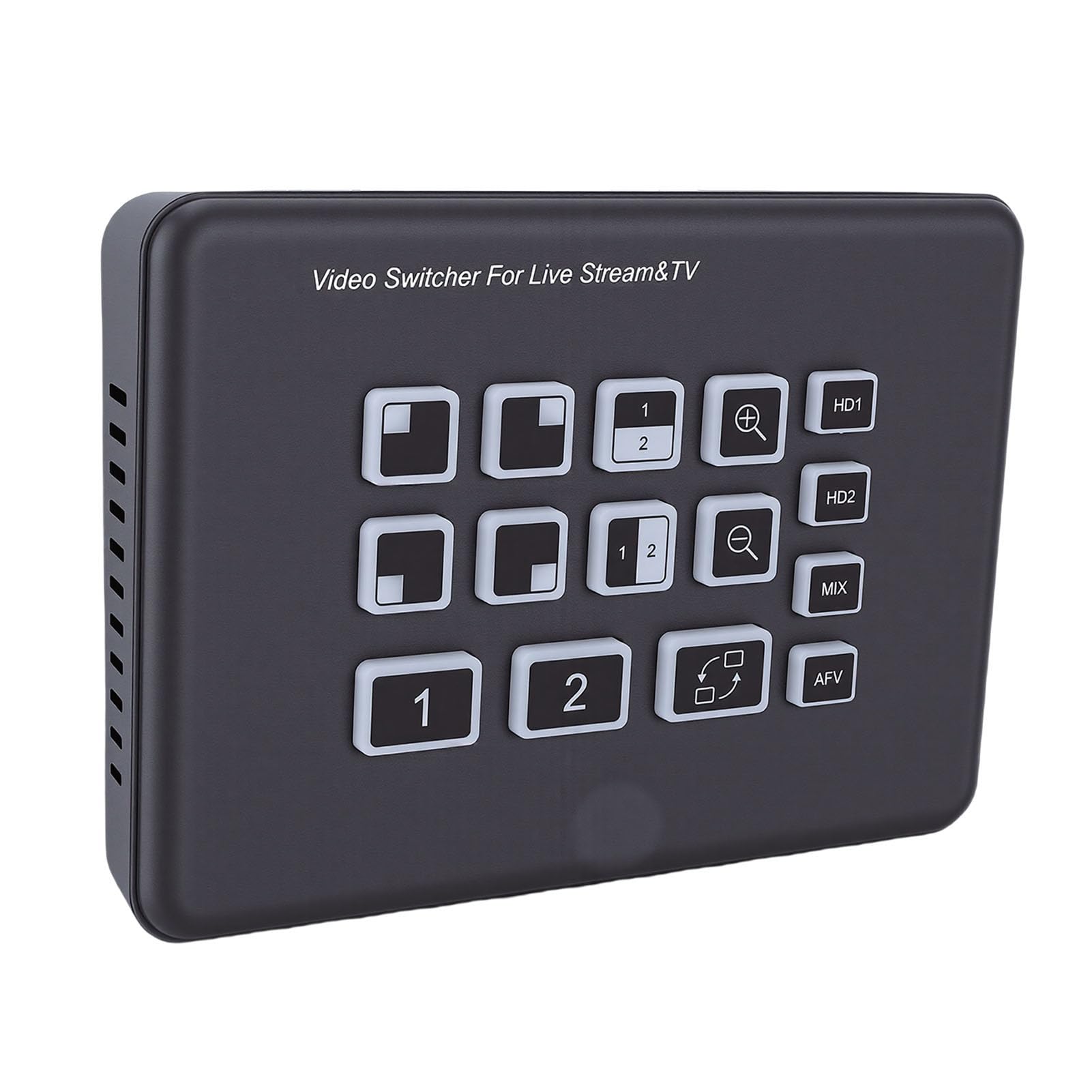 Switcher Video Live con Doppio Ingresso HDMI e USB C 3.0, Mixer PIP/PBP 1080p 60Hz per Streaming, Registrazione e Trasmissione Multisorgente