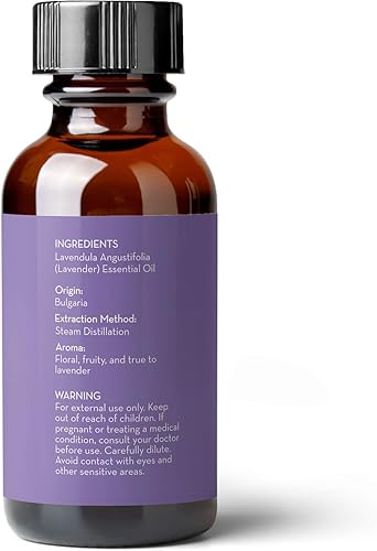 Miniatura 6 de Aceite corporal de lavanda de origen búlgaro de Pure Body Naturals. 1 fl oz. (1 fl oz) (el embalaje puede variar).