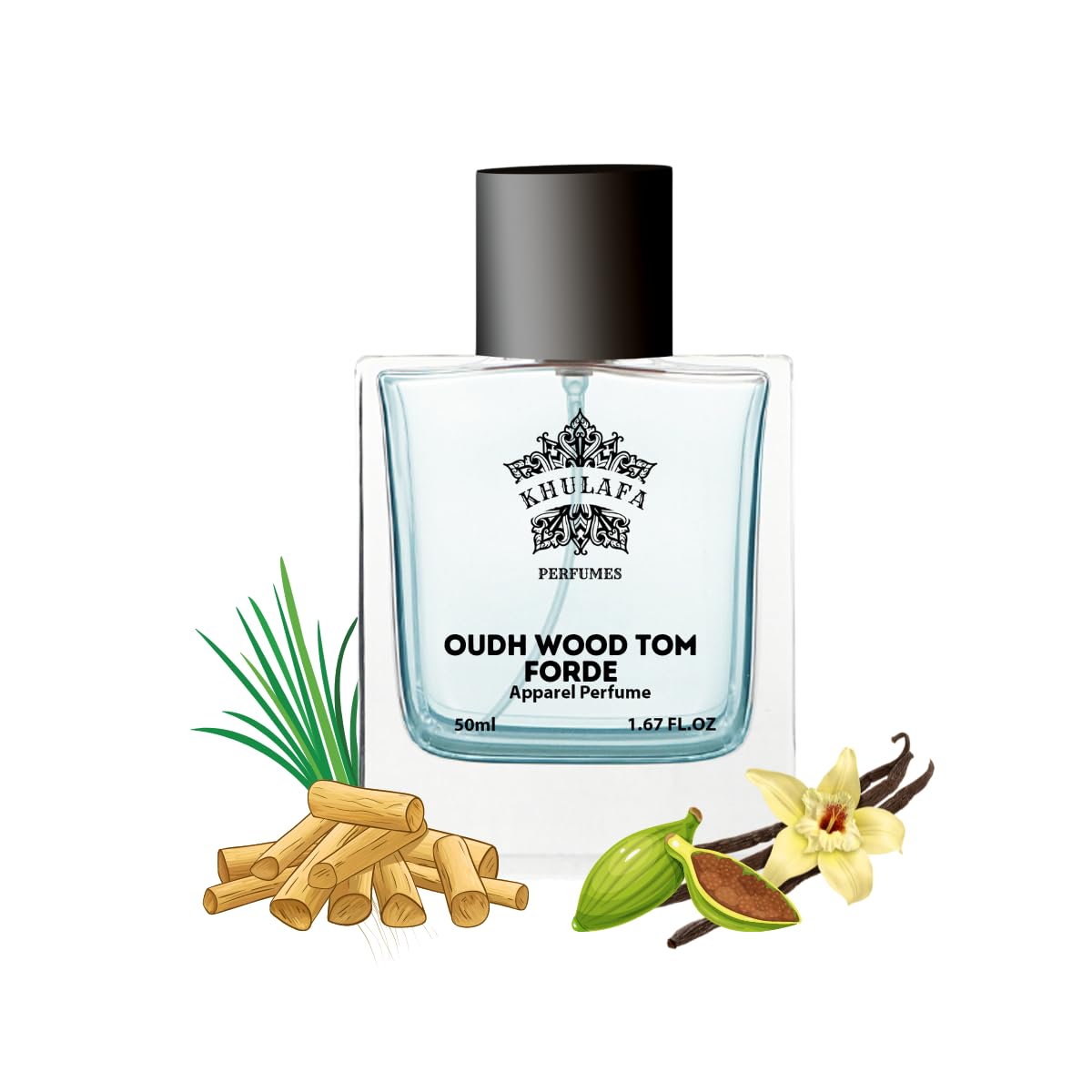 Oudh Wood Tom Forde Perfume For Men | Woody Aromatic Fragrances | Long Lasting Mens Perfume | Fragrance Sutaible for Any Occasion | Gift For Him