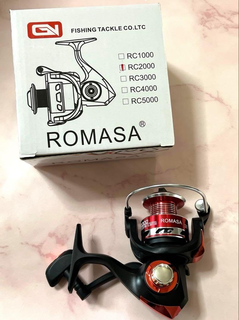 スピニングリール リール 2000番 バス釣りエギング ジギングRXODEUZF