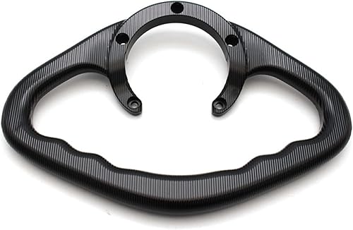 Passenger Handgrips Hand Grip Tank Grab Bar Handles Armrest for YAMA-&amp;HA XJ6 Diversion FJR 1300A Motorcycle Accessories (Color  Black, Size  One