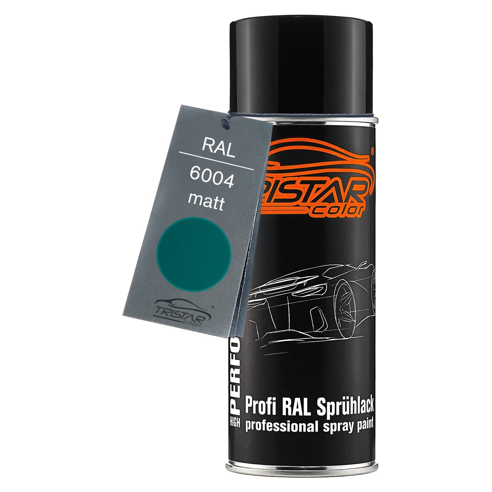 Tristarcolor Blaugrün Ral 6004 Spray Can 400 Ml Mat Quick-Drying