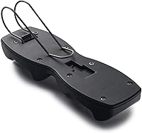 Vista 7 de Soporte para lentes de sol para visera de automóvil, soporte para gafas de sol y clips para tarjetas de boletos, accesorios para visera