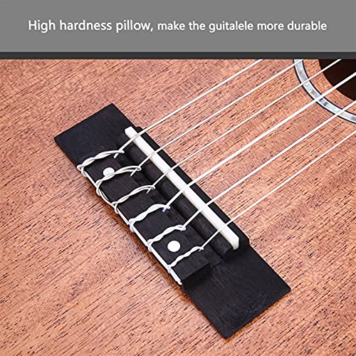 Ukulélé Guitare Acoustique De 28 Pouces Ukulele Matériau en Bois D’acajou avec Sacs De Gig Sangle Strap Cordures - Les Beatles, Paul McCartney, John Lennon, RIngo Starr, George Harrison Ukulélé Guitare Acoustique De 28 Pouces Ukulele Matériau en Bois D'acajou avec Sacs De Gig Sangle Strap Cordures – Image 8