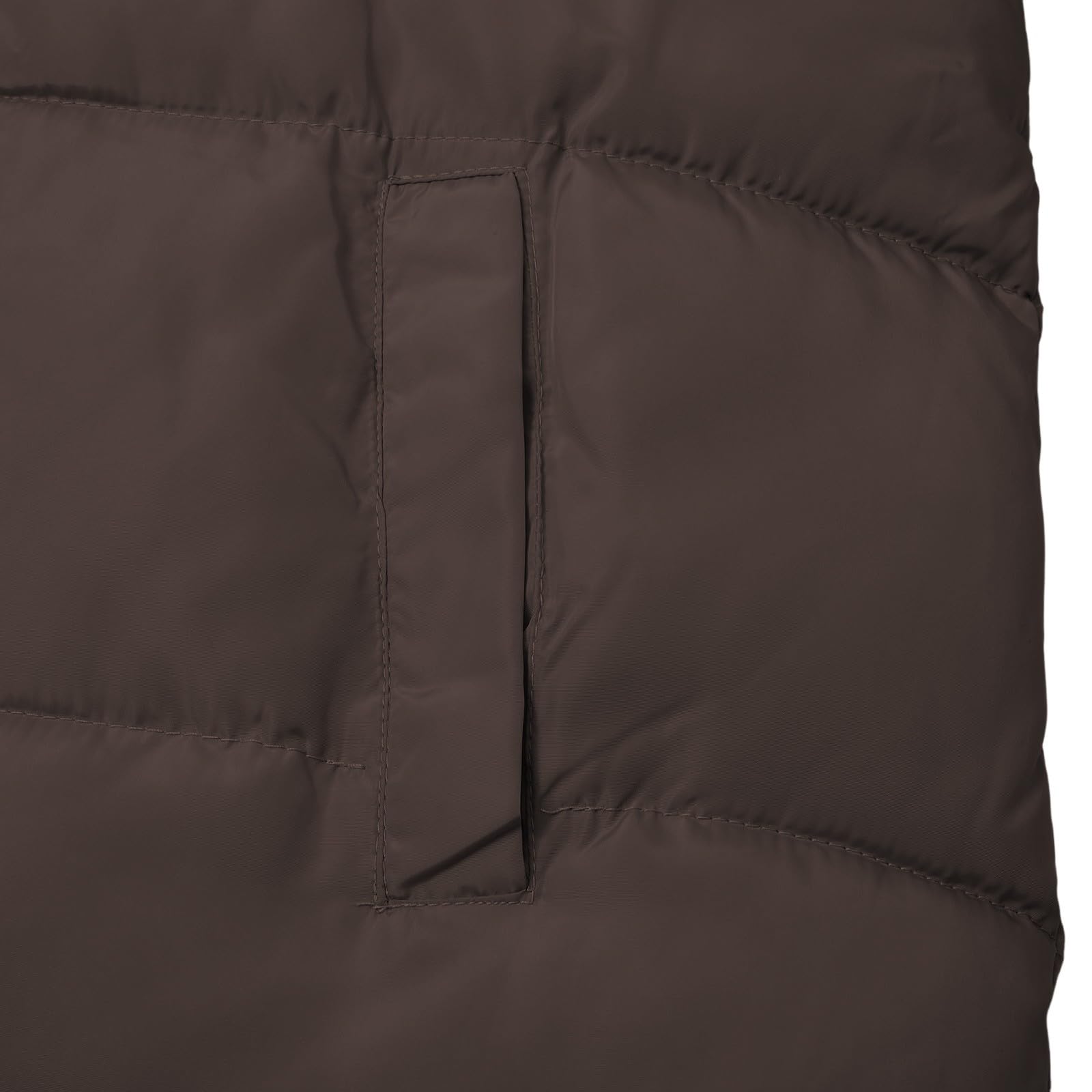 Doudoune Femme Hiver Chaude Longue avec Capuche Manteau Matelassé