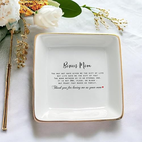 Miniatura 10 de Plato para anillos  Regalos para la madre de la novia de la novia  Today A Bride Forever Your Little Girl  Regalos únicos de boda para mamá  Para