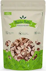1kg Castanha Do Pará Quebrada Mundo Nutri - Nova Safra