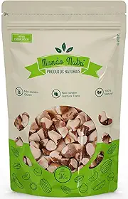 1kg Castanha Do Pará Quebrada Mundo Nutri - Nova Safra