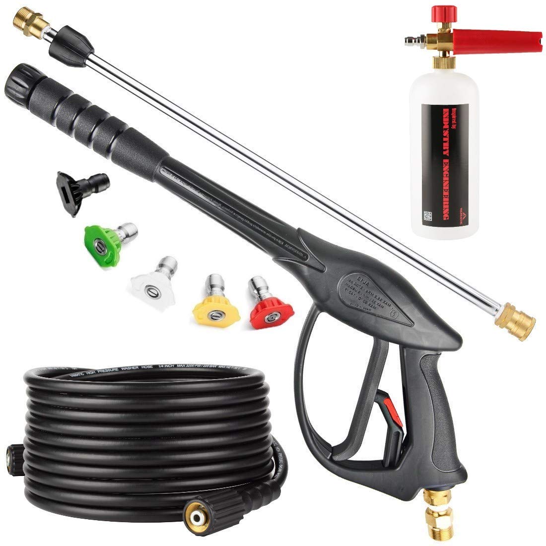 Buy YAMATIC Pressure Washer and Hose with Foam Cannon, Spray with Easy