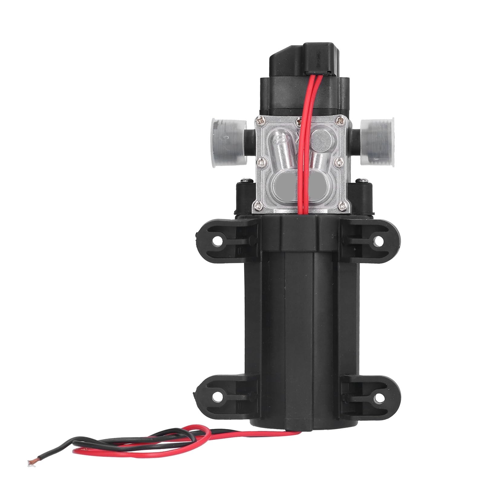 Ejoyous Pompa Elettrica a Membrana, Pompa Acqua Autoadescante DC24V, Plastica Tecnica e Lega di Alluminio, 100 W 7 L Minimo 60 M di Sollevamento, Filettatura Maschio G1 2 per Spruzzatura Pulizia