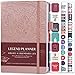 Legend Planner - Beste Wochenplanung und Monatskalender zur Steigerung der Produktivität, Erreichung von Zielen und Zeitmanagement - A5, undatiert - Roségold