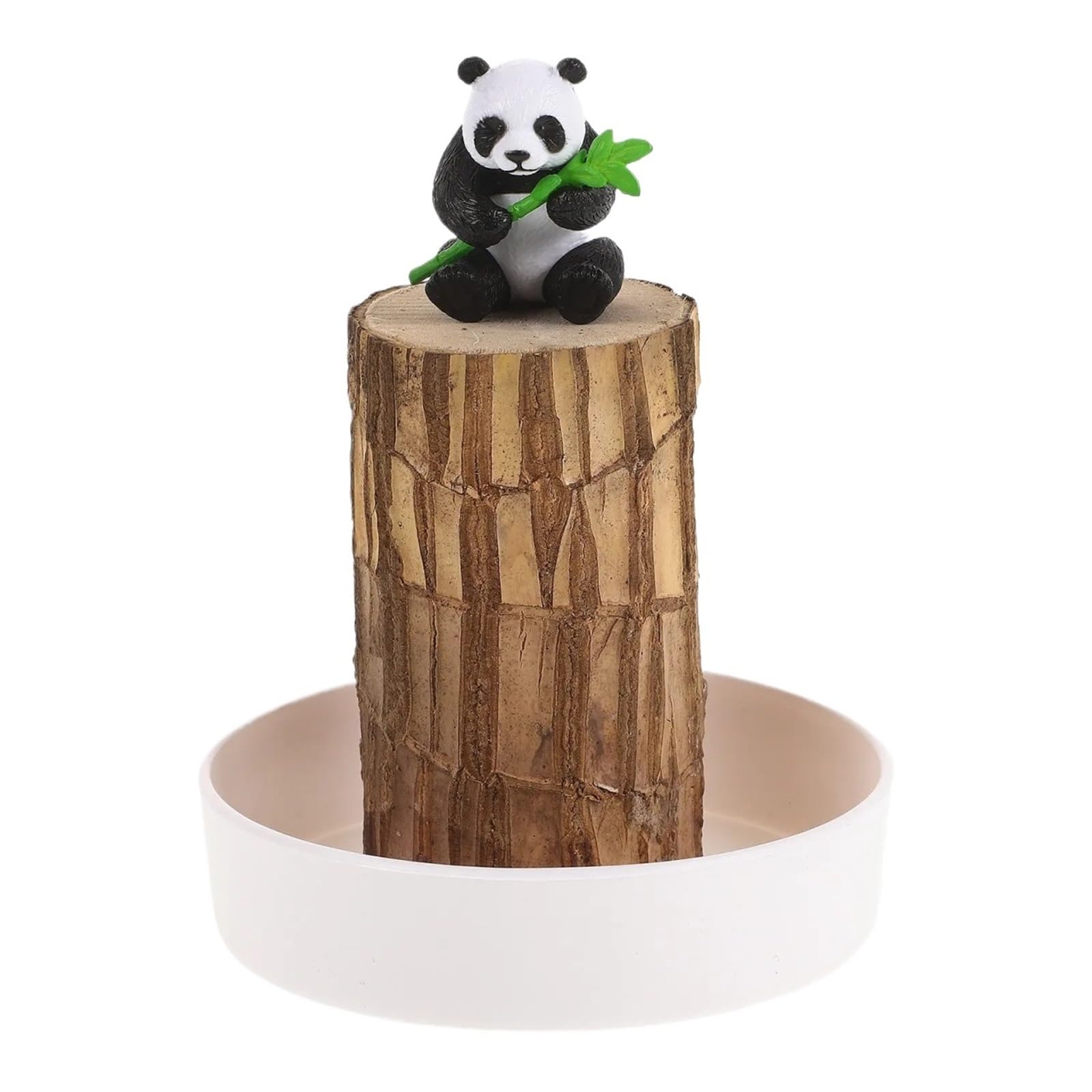 QuxetlRyz Wooden Tree Stump Decor Plants Wood for Home Artificial Decor Potted Hydroponic Mini Tree Stump