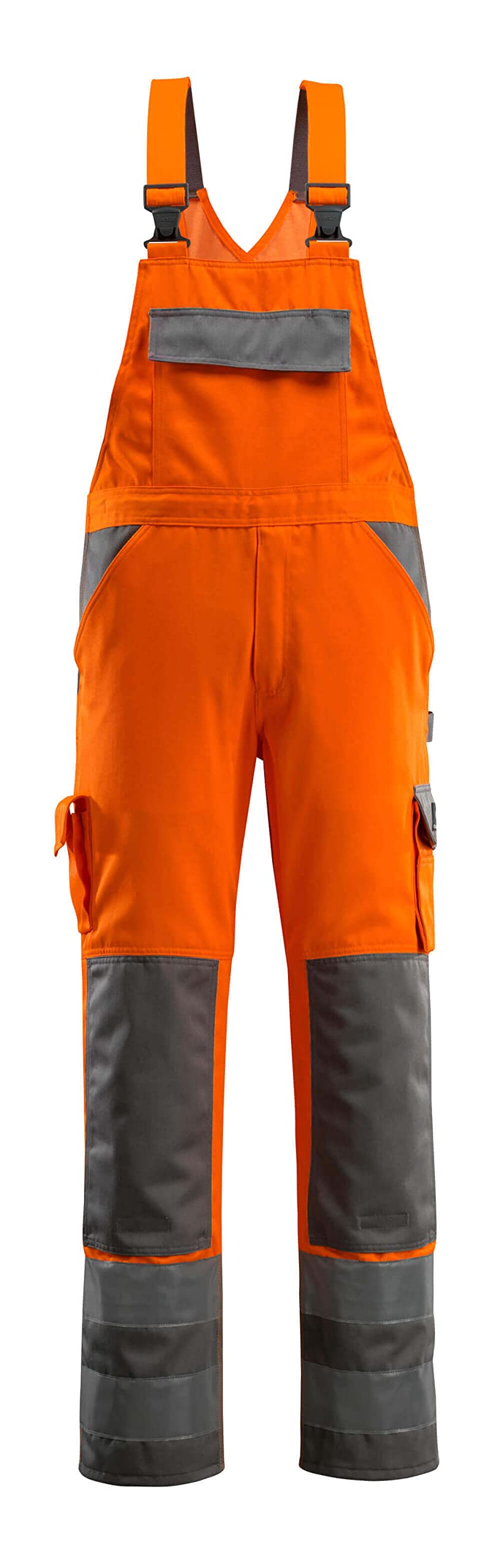 Mascot Latzhose "Barras", 1 Stück, L82cm/C64, orange/anthrazit, 07169860-14888-82C64