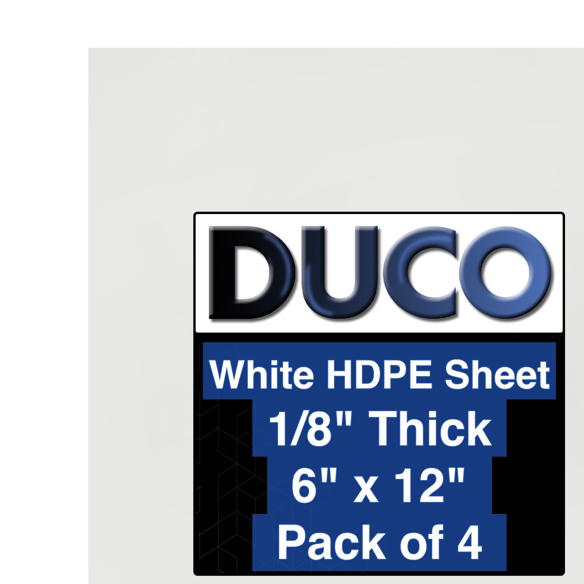 Duco HDPE Sheets - USA Made, Dishwasher Safe -15