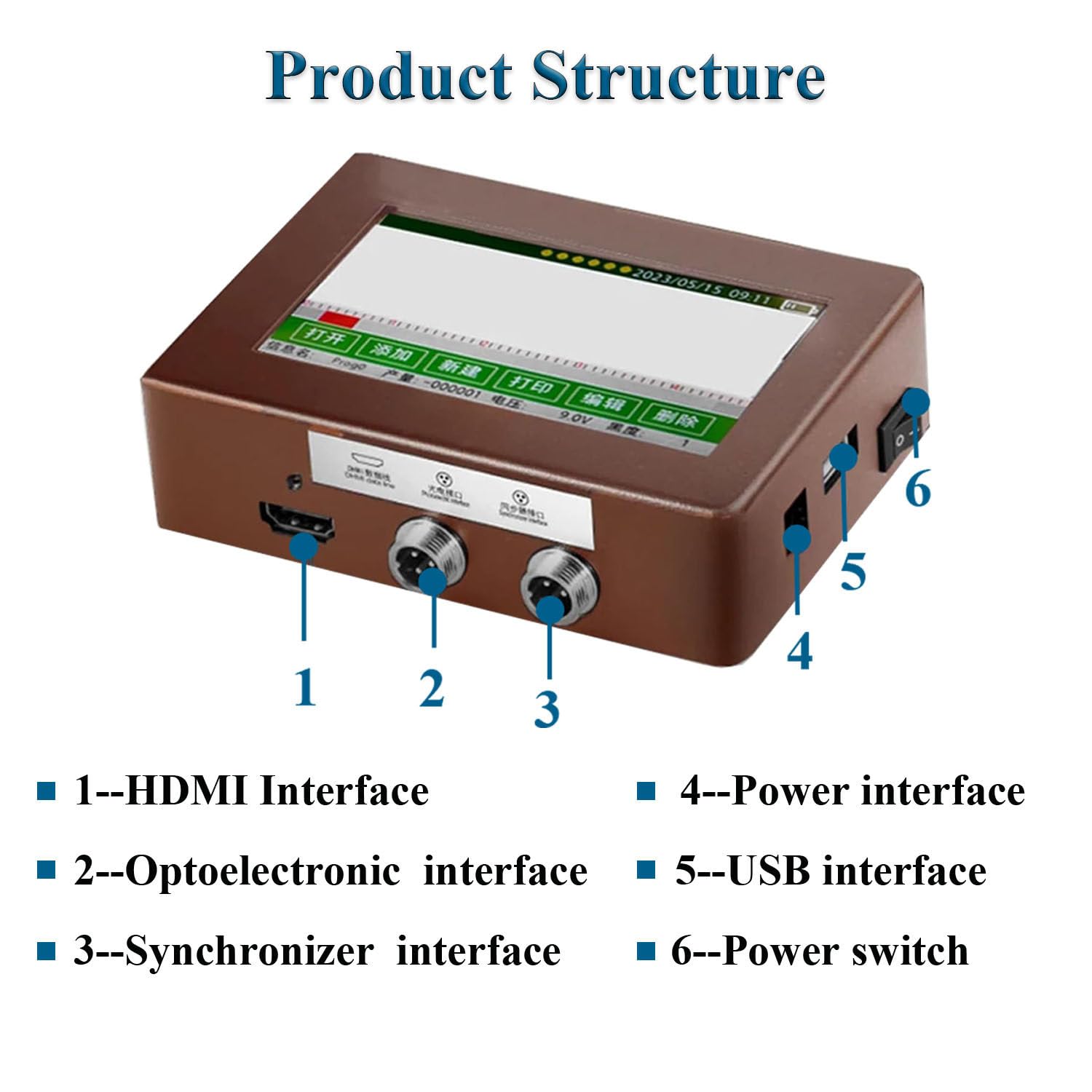 Codificador de inyección de Tinta en línea, máquina codificadora de Fecha con Pantalla táctil, Impresora de inyección de Tinta Industrial para Texto, código de Barras. T6