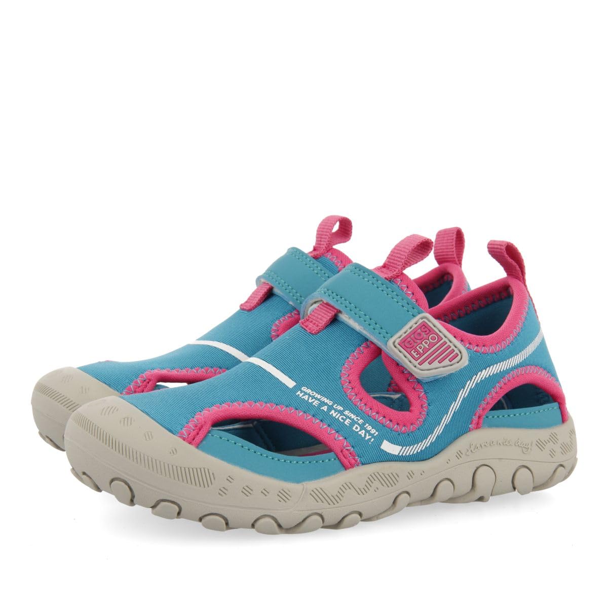GIOSEPPO Boy's Girl's Brixham Flip-Flop, Aqua Blue, 8 UK Child