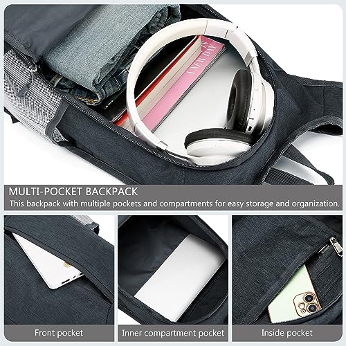 Mochila de senderismo plegable ligera Esup 15L miniatura 5