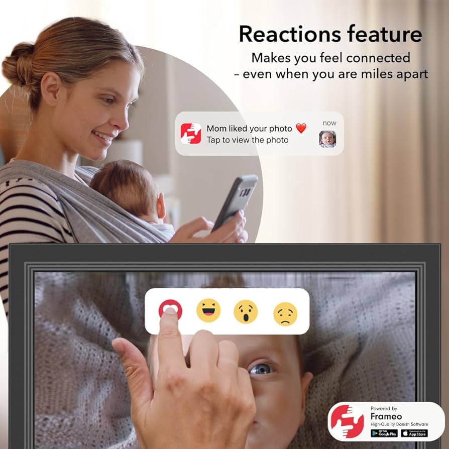 フォトフレーム Social Photo Frame Amazon.com : YEMSD WiFi Digital Picture Frame, 32GB Memory