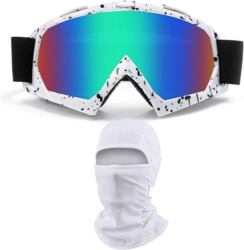 Gafas de motocicleta para motocross, resistentes al viento, a prueba de polvo, para cuatrimotos, gafas de esquí, gafas de seguridad con pasamontañas