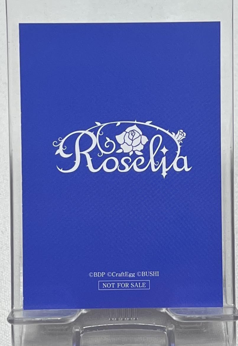 バンドリ Roselia 特製カード 複製サイン ポストカード 全10種類 Roseliaのトレーディングカード『Edel Rose』より関連グッズが
