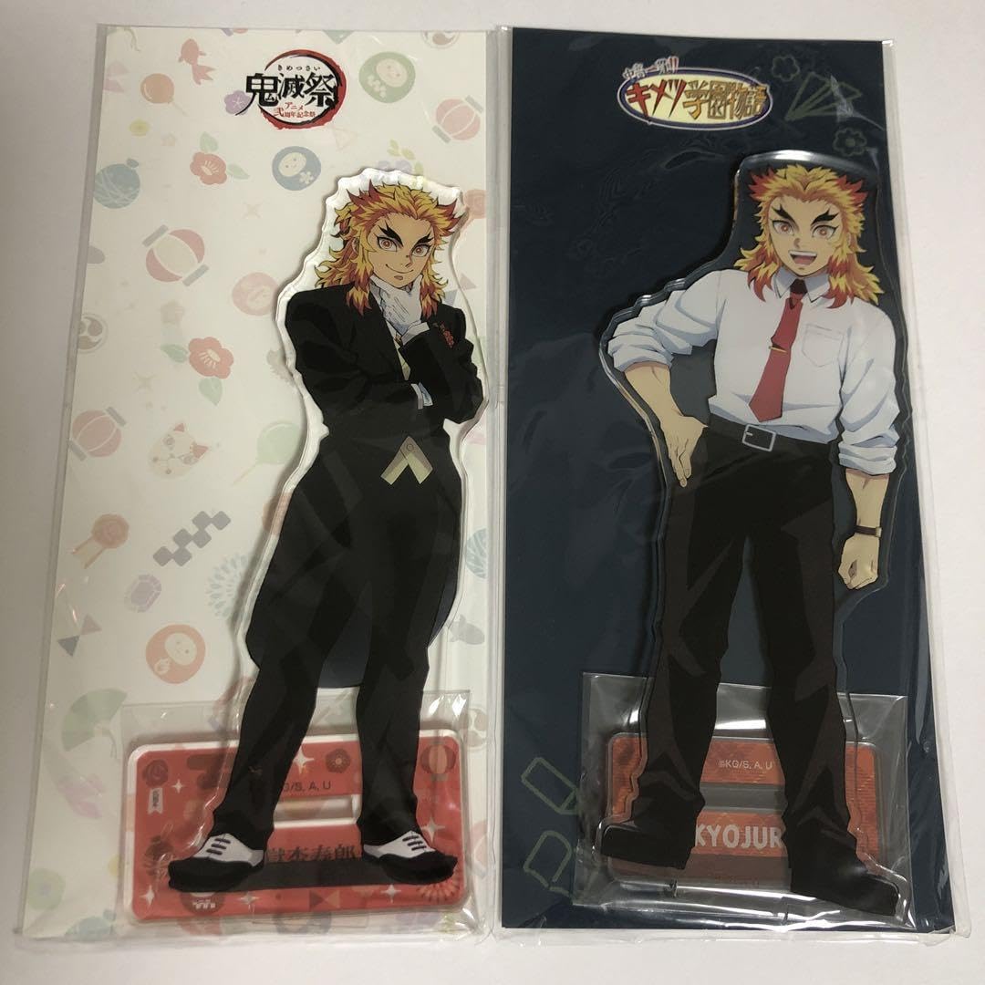 Amazon.co.jp: 鬼滅 弍周年 キメツ学園 アクリルスタンド 煉獄杏寿郎
