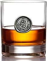 Vista 15 de English Pewter Company Vaso de Whisky Old Fashioned Rocks de 11 onzas con Inicial de Monograma - Regalos Únicos para Hombres - Regalos