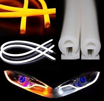 Amazon.co.jp: XOYA LED シリコン チューブ ライト 湾曲 60cm 2