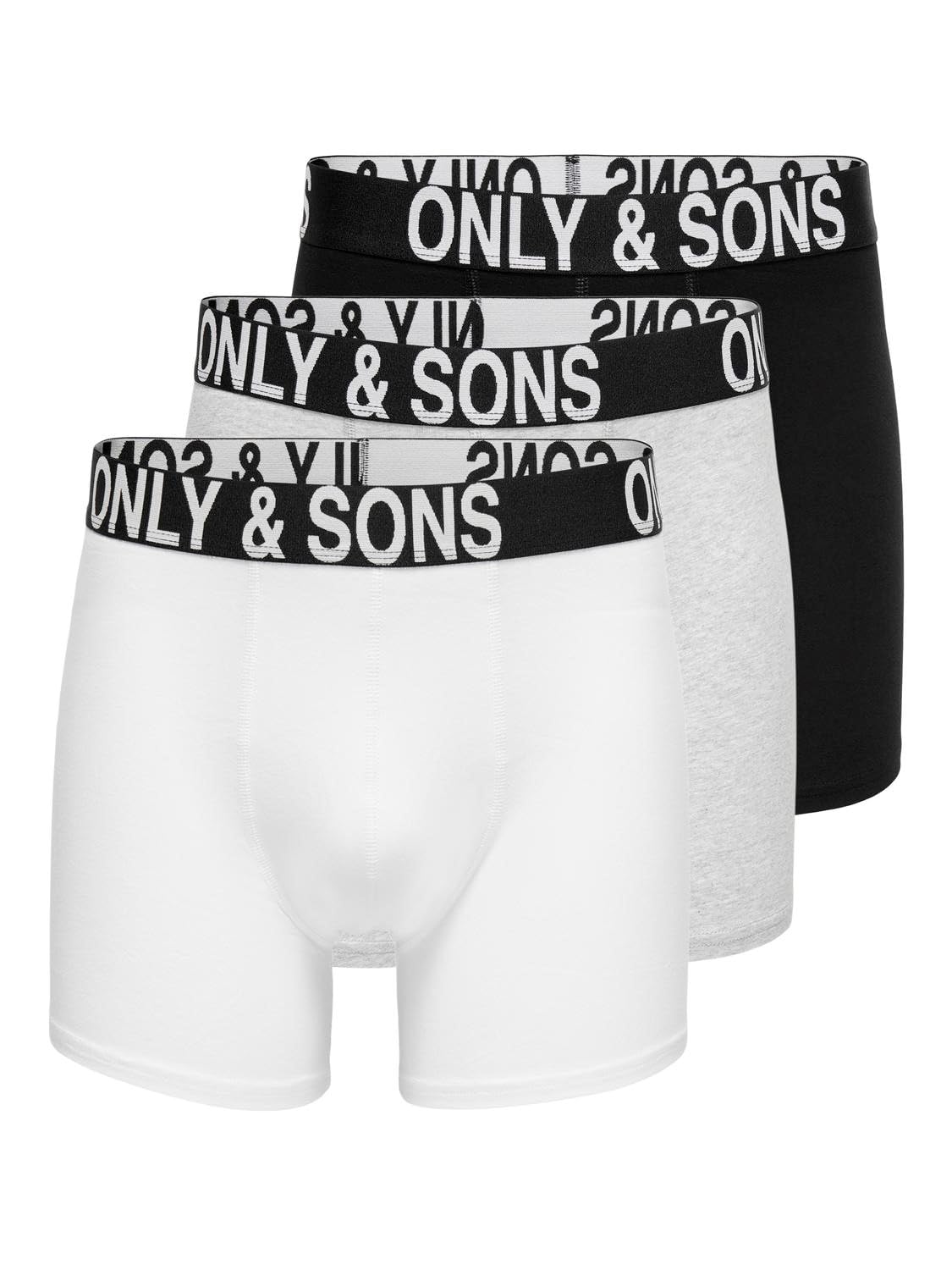 Onsfitz Wb Bold Logo Trunk 3'lü paket Noos Boxer Şort Erkek