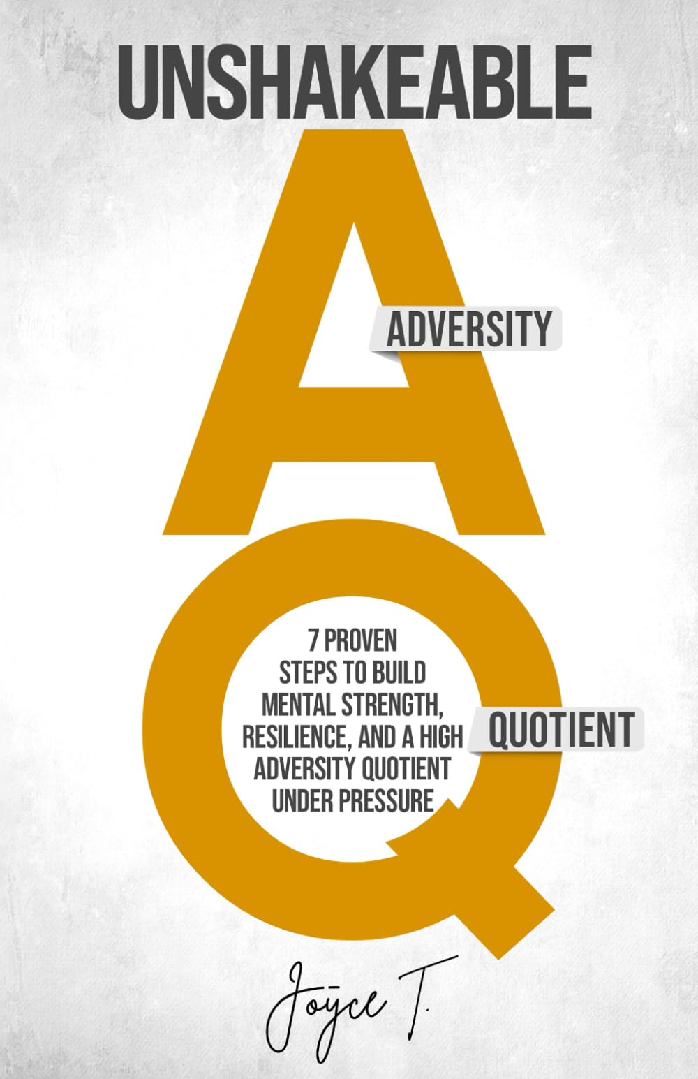 Unshakeable AQ: 7 Proven Steps to Build Mental Strength, Resilience, and a High Adversity Quotient Under Pressure (The Calm & Resilient Mind)