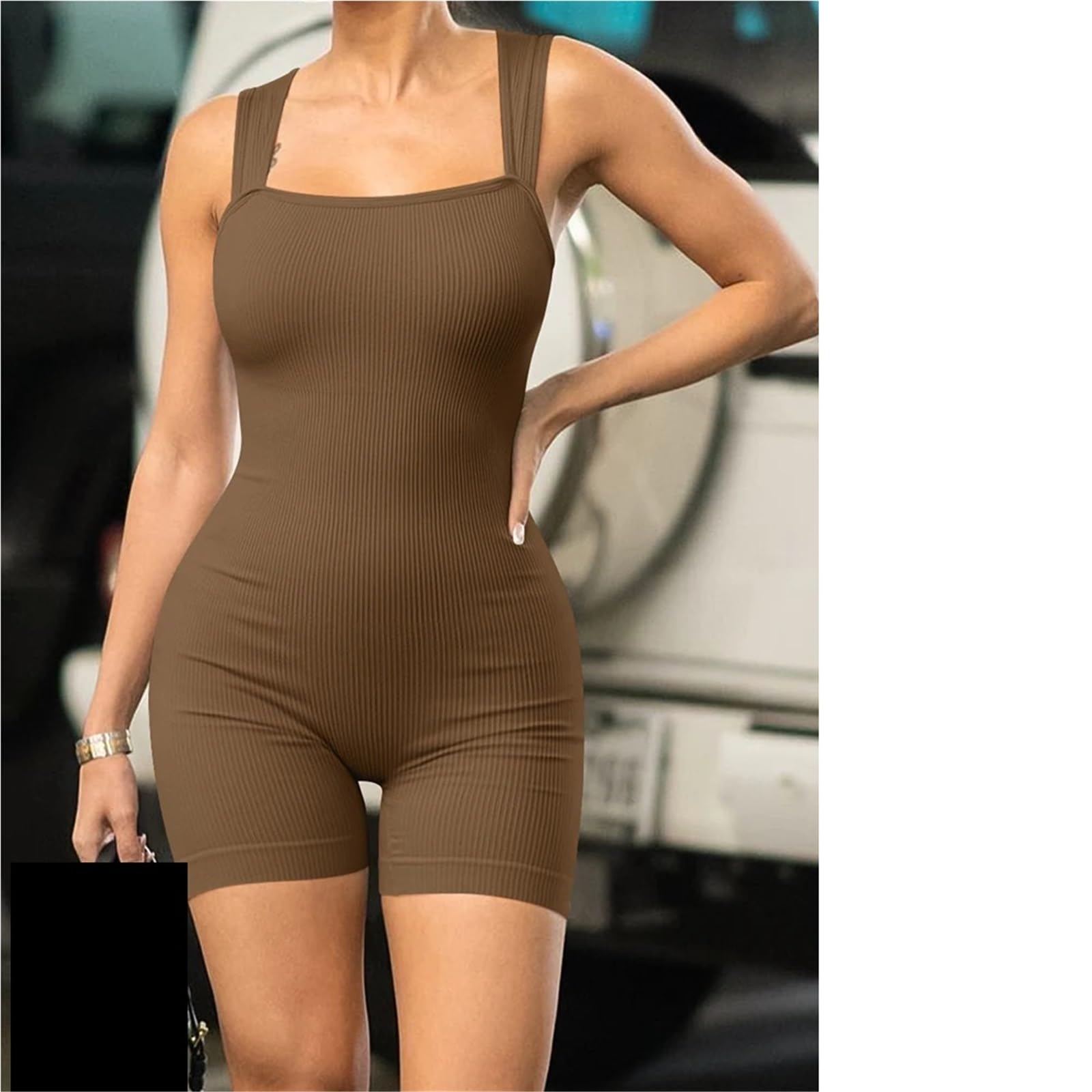 Mono de Yoga Mujer Body de Yoga for mujer, sin espalda, mangas, ceñido al cuerpo, ropa calle, mono una pieza for Fitness, monos transpirables secado rápido