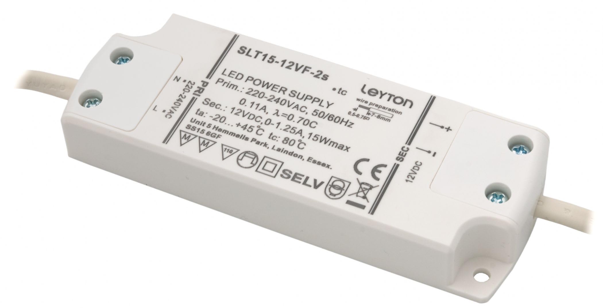 12v 15w LED Driver AMP Output Socket DRV12-15W-AMP6