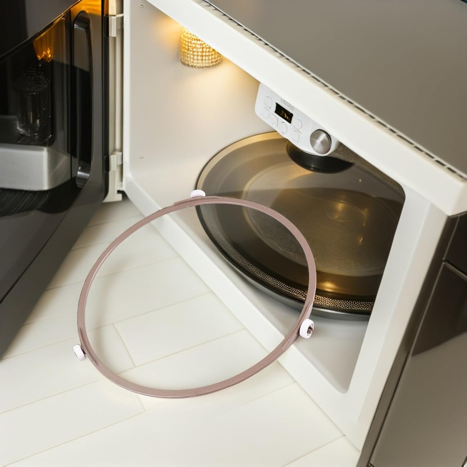 Microwave Turntable Ring Replacement PP Roller Support for Glass Plate