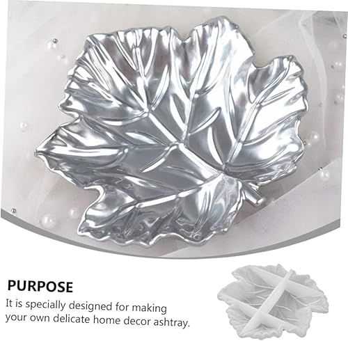 Miniatura 9 de EXCEART Molde de paleta de silicona para bandeja de resina espejada, bandeja de bricolaje epoxi para bricolaje, bandeja de exhibición de platos de