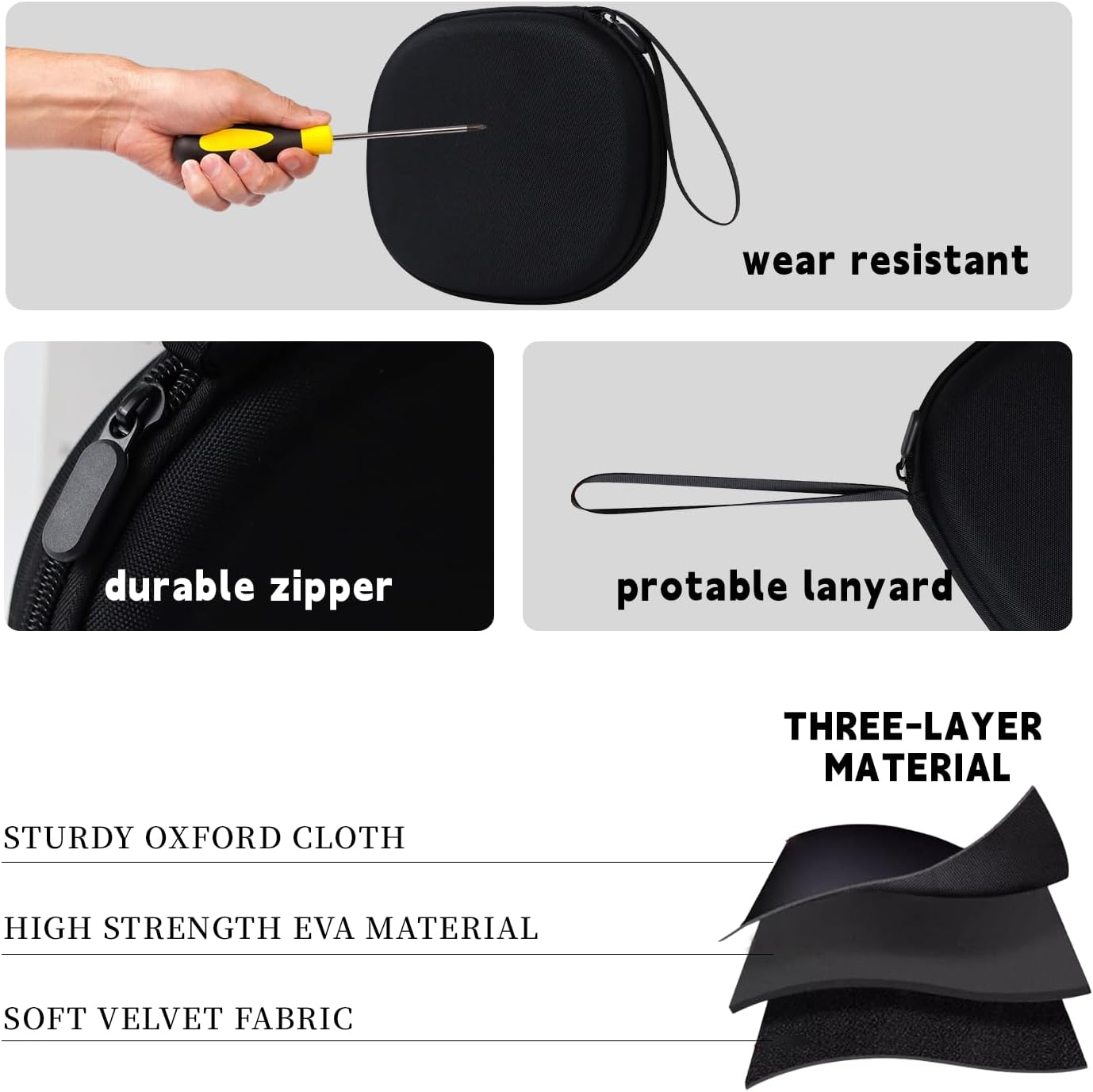 Case for Book Reading Light Compatible with Glocusent & Nivava image 3