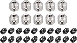 uxcell 10PCS RC Airplane Plane Landing Gear Wheel Stop 2.1mm Shaft Hole Dia.