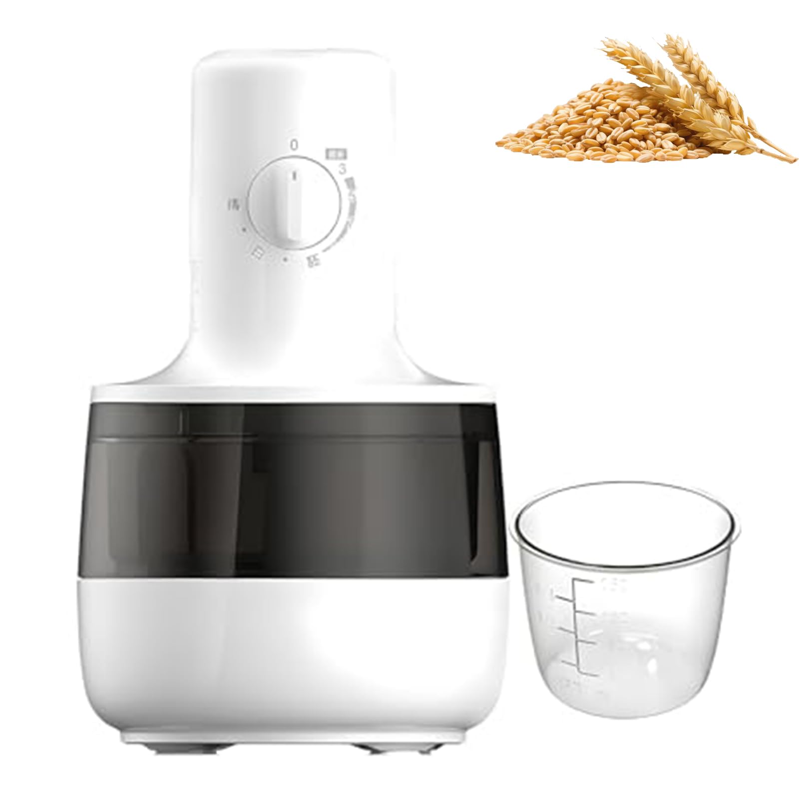 Décortiqueuse électrique et séparateur de son automatique 320ml en ABS